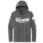 2025 Fall Long Sleeved Hooded T-Shirt Life 100.7